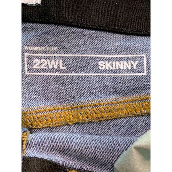 Women’s Sonoma jeans Medium Wash size 22W plus skinny curve 2004 - Picture 8 of 8